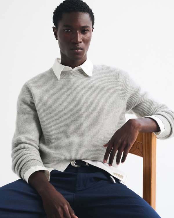 100% Cashmere Crew Sweater