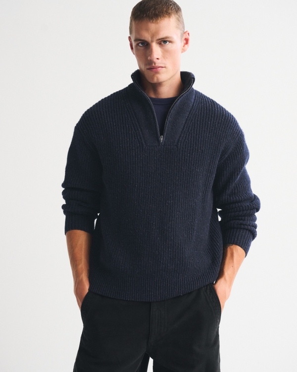 Quarter-Zip Sweater
