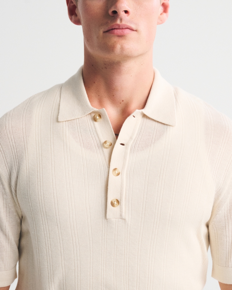 4-Button Sweater Polo - thumbnail 3