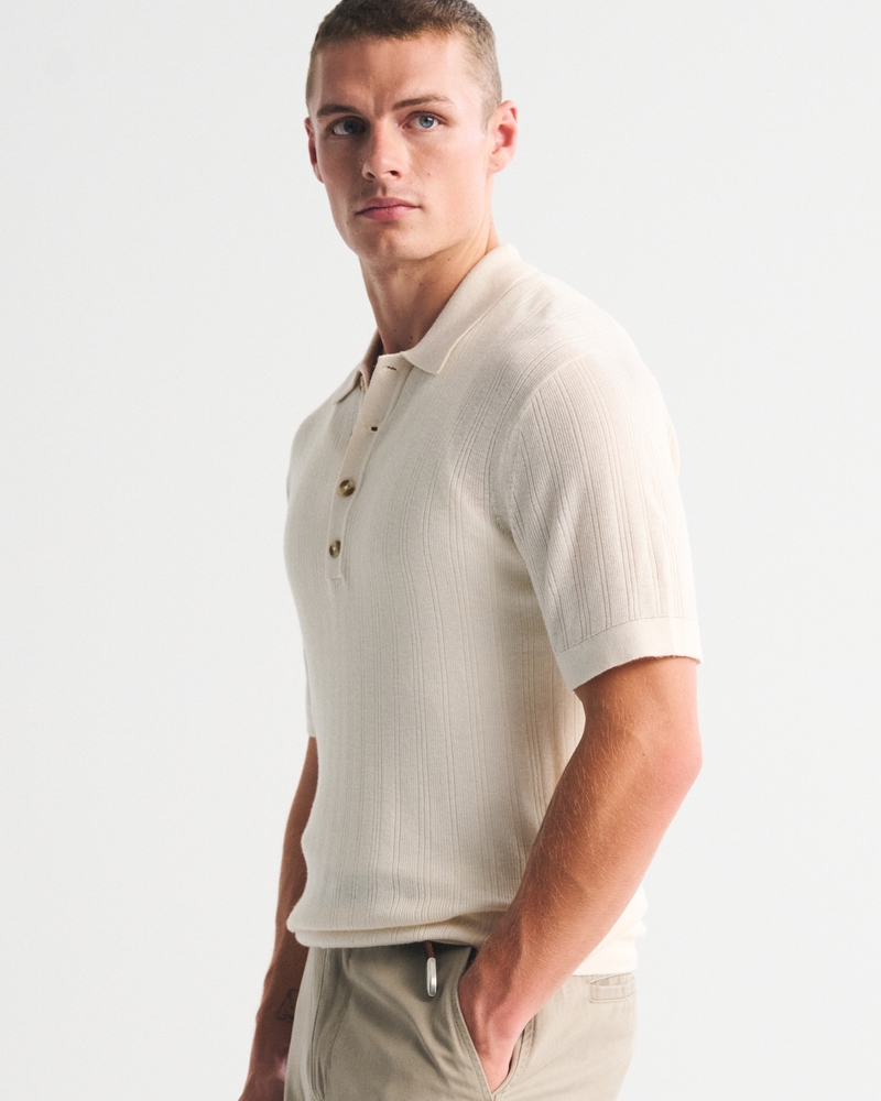 4-Button Sweater Polo - thumbnail 4
