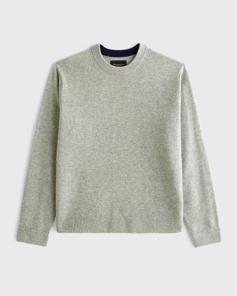 100% Merino Wool Crew Sweater - thumbnail 8