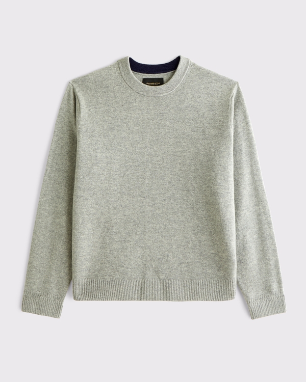 100% Merino Wool Crew Sweater