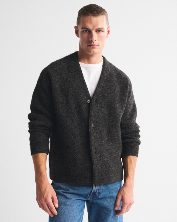 Fuzzy Oversized Cardigan
