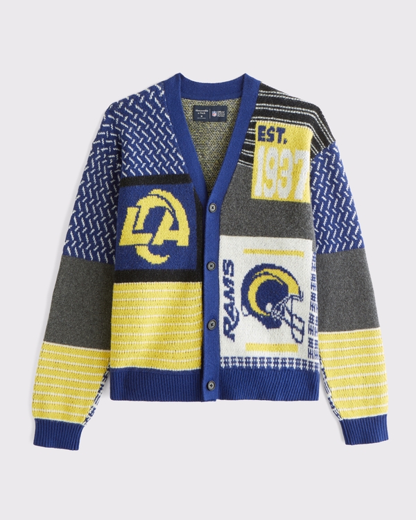 Los Angeles Rams Patchwork Cardigan