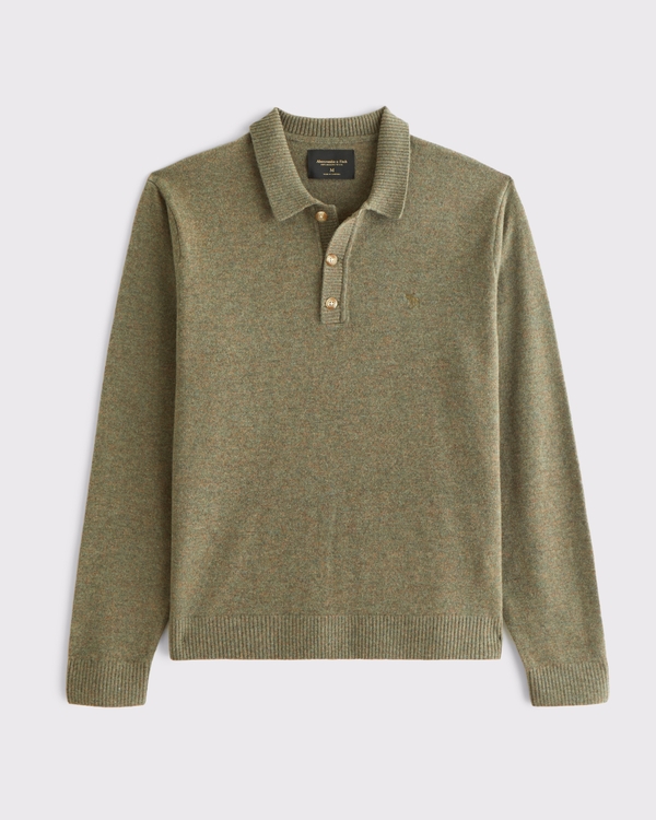 メンズ 長袖ボタンダウンシャツ | Abercrombie & Fitch