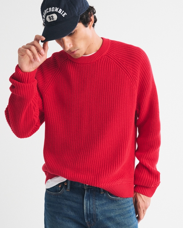 100% Cotton Crew Sweater