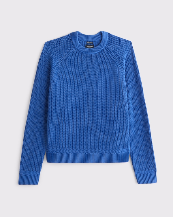 100% Cotton Crew Sweater