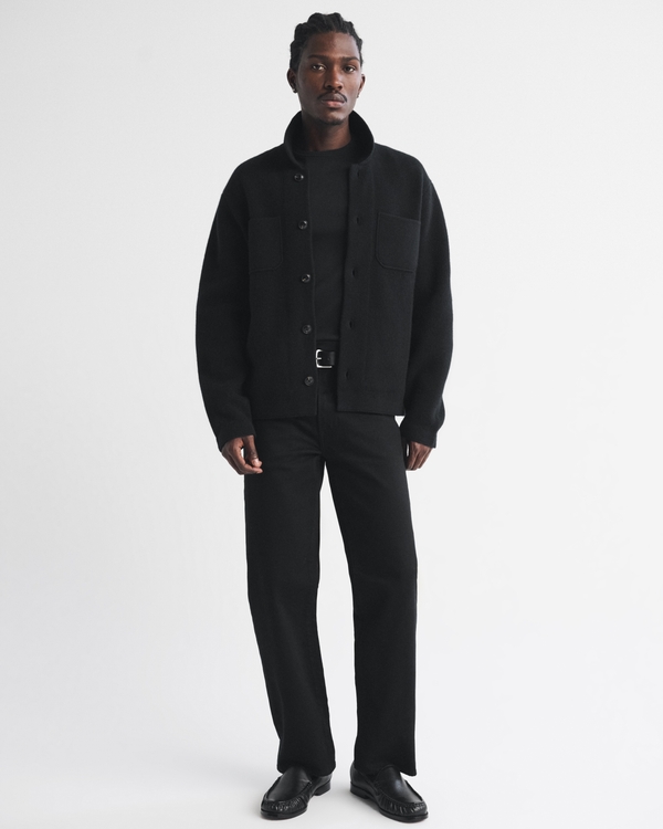 Men's 100% Merino Wool Shirt Jacket | Men's New Arrivals