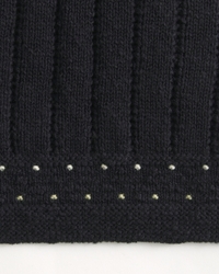 100% Cotton Button-Through Sweater Polo