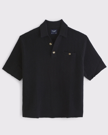 2-Button Sweater Polo