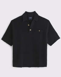 2-Button Sweater Polo