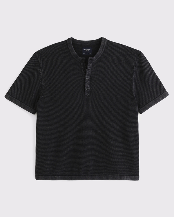 Henley Sweater Tee