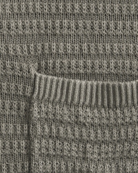 100% Cotton Pocket Crew Sweater