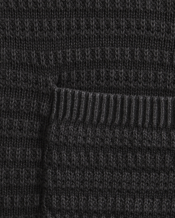 100% Cotton Pocket Crew Sweater