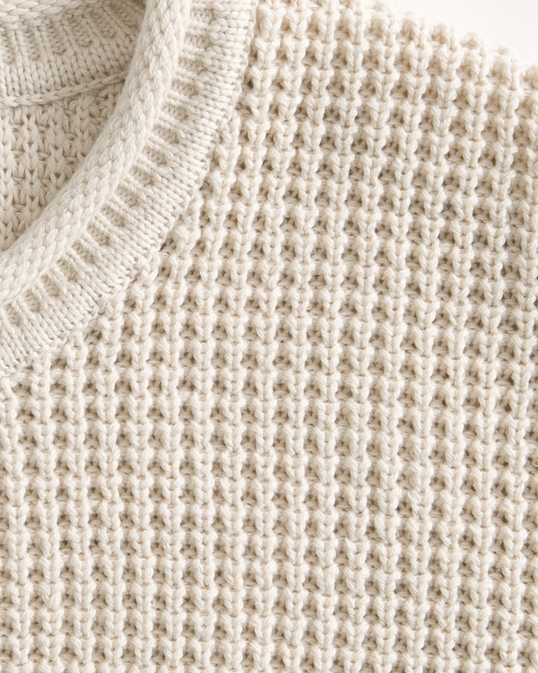 100% Cotton Rollneck Crew Sweater