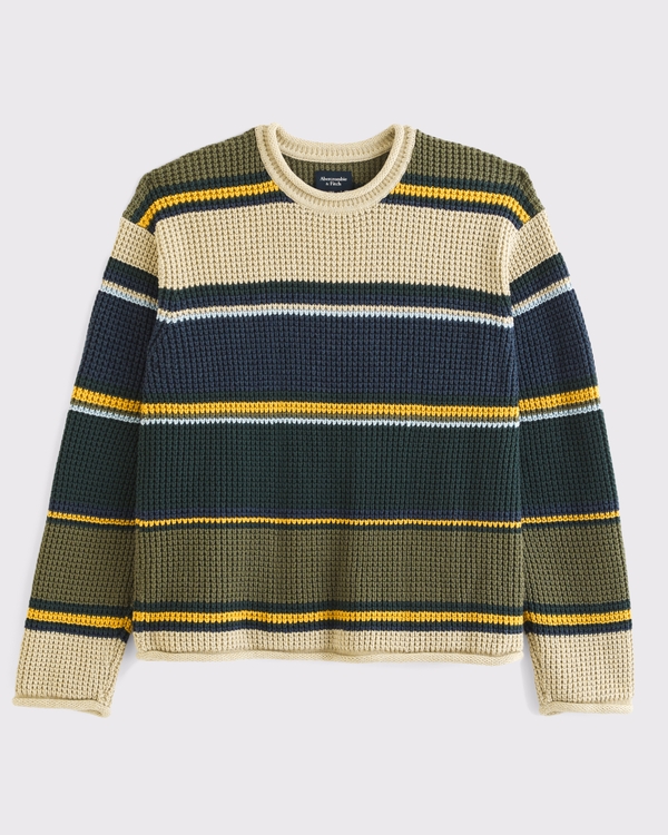 100% Cotton Rollneck Crew Sweater