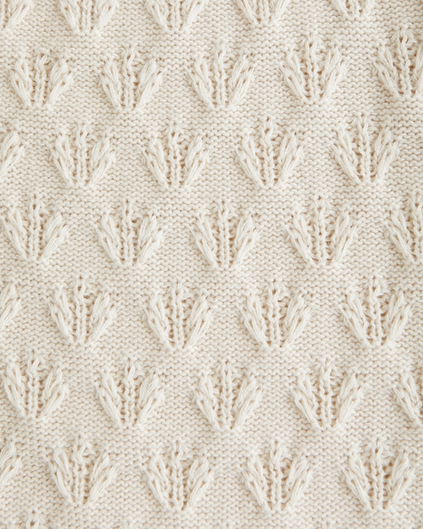 Button-Through Sweater Polo