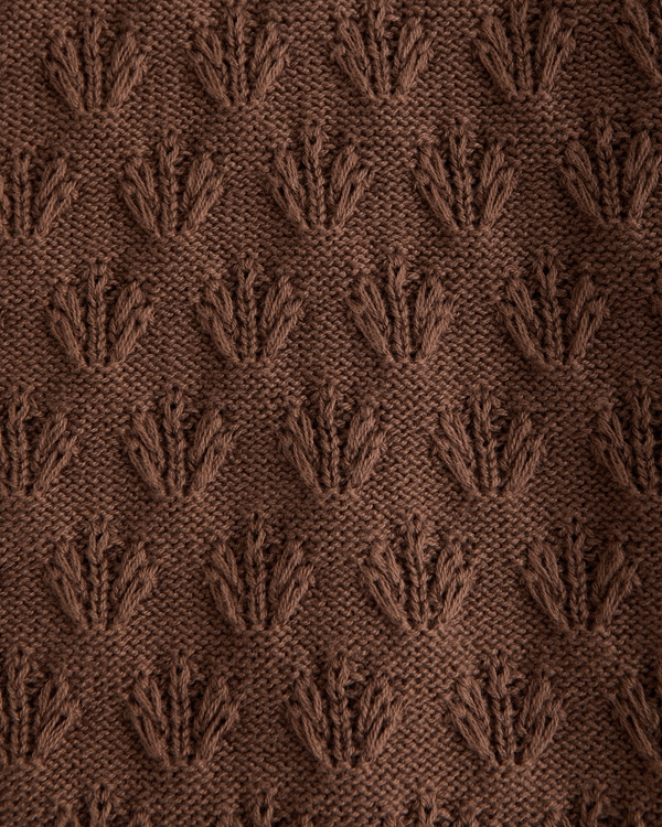 Button-Through Sweater Polo