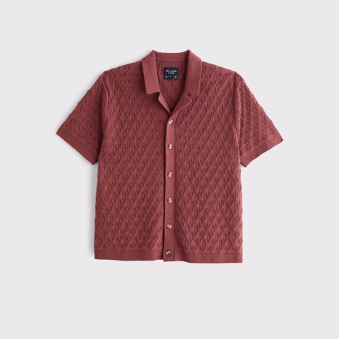 Мужские свитеры Abercrombie & Fitch Button-Through Sweater Polo