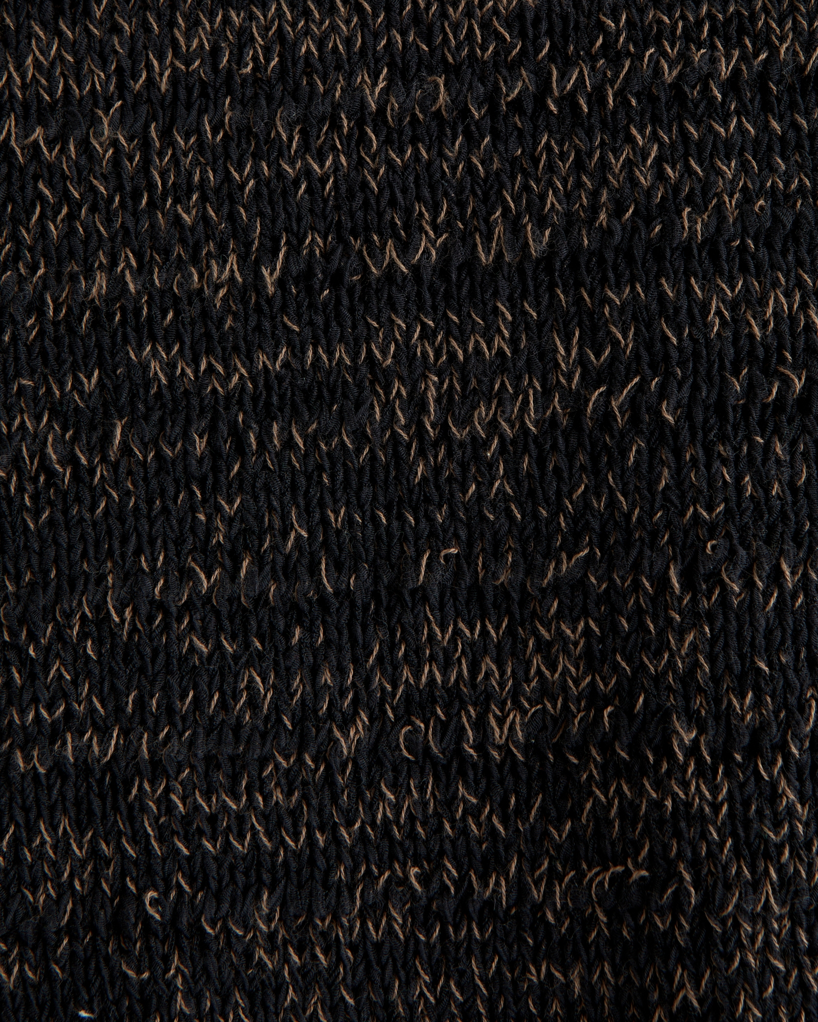 Textural Johnny Collar Sweater Polo