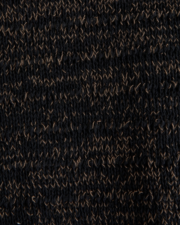 Textural Johnny Collar Sweater Polo