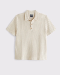 3-Button Sweater Polo