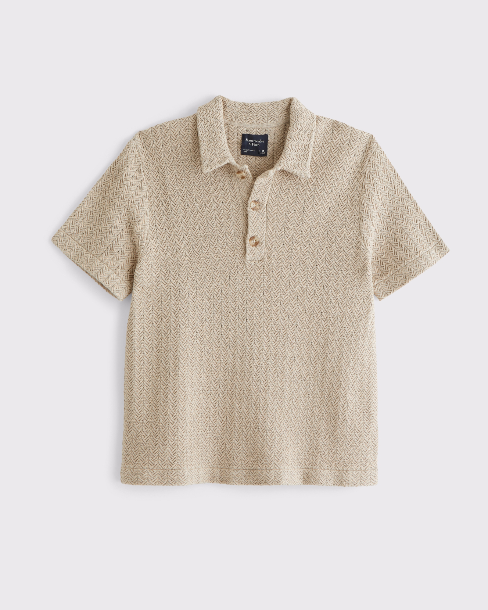 Abercrombie & Fitch Cadillac Zip Sweater Polo | MainPlace Mall
