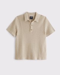 3-Button Sweater Polo