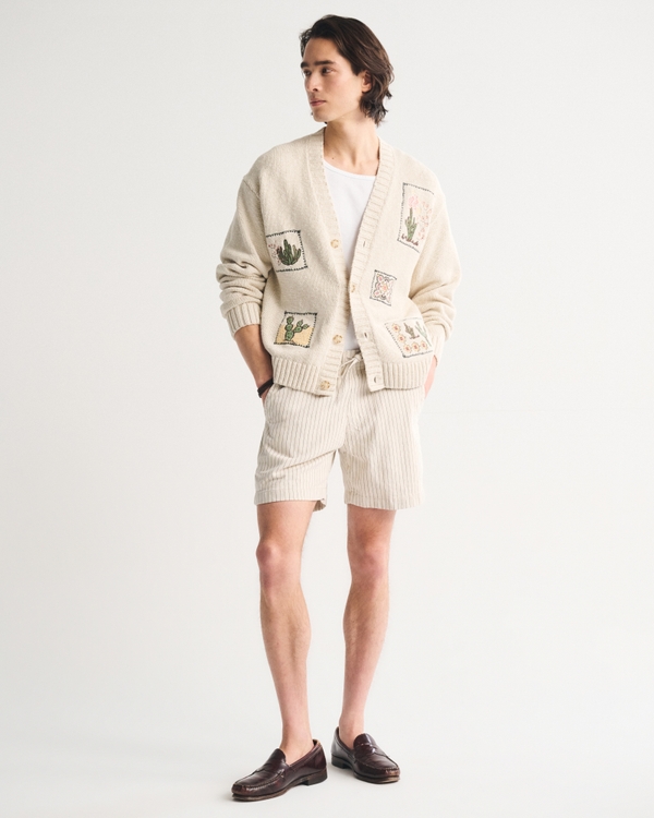 Western Graphic Cardigan