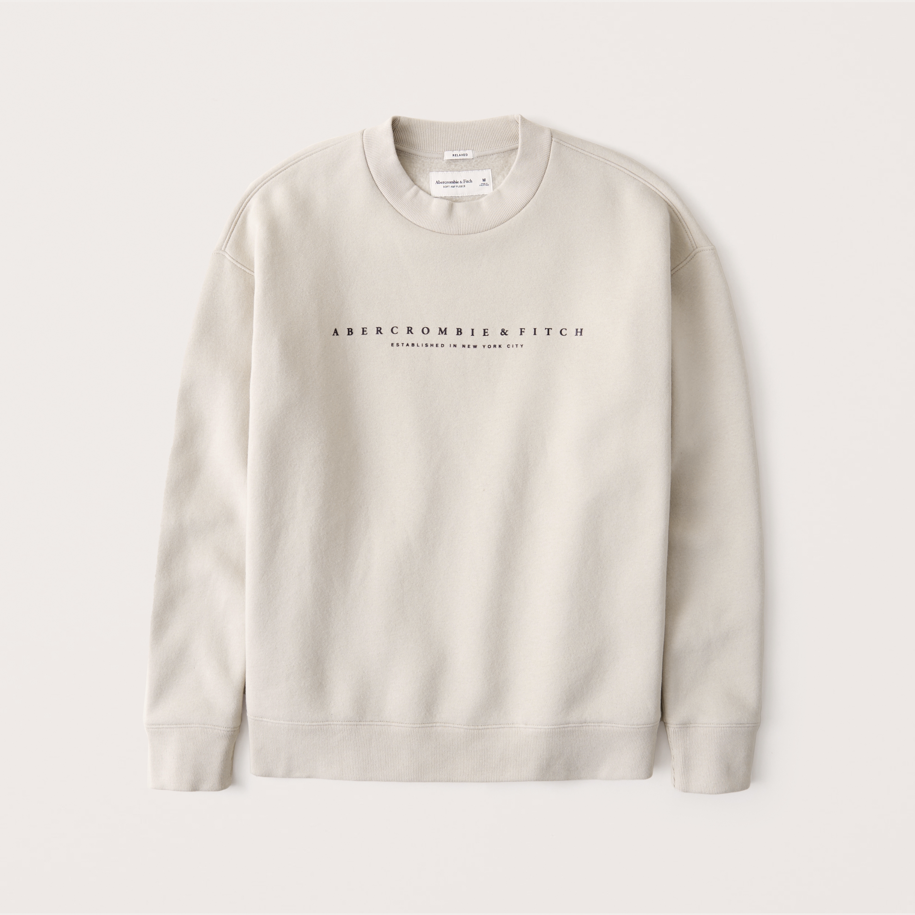 mock crew sweatshirt