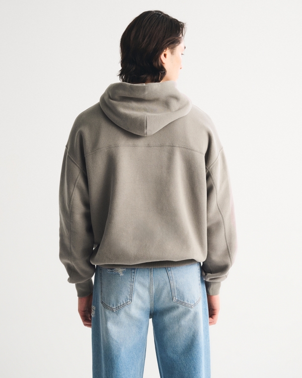 Essential Popover Embroidered Hoodie