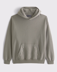 Essential Popover Embroidered Hoodie