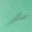green wash embroidered