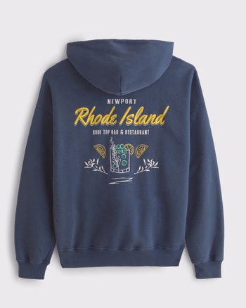 Rhode Island Full-Zip Hoodie
