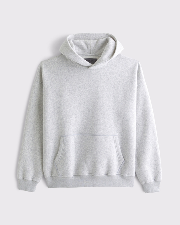 Essential Popover 2.0 Hoodie, Light Heather Grey view 1