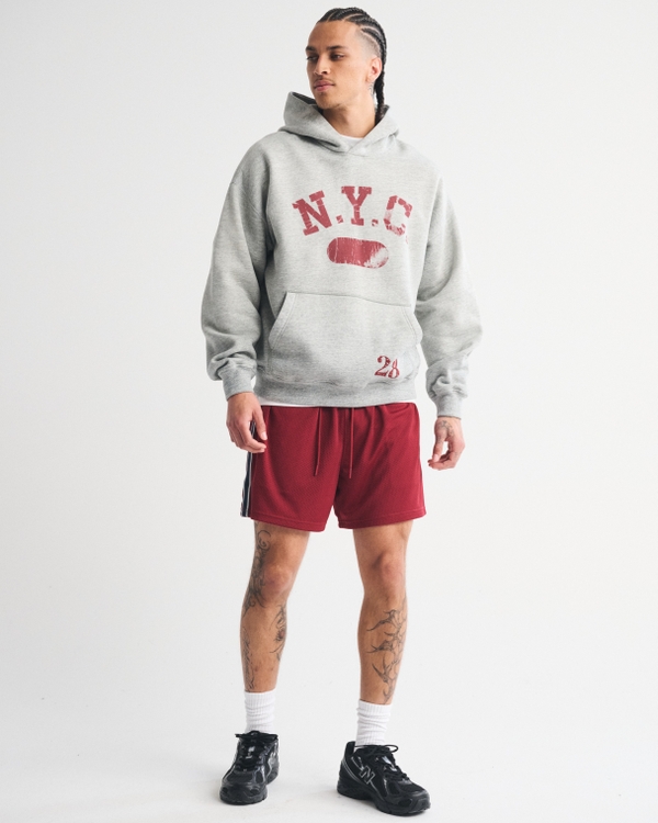 Essential Popover 2.0 Hoodie, Heather Grey view 2