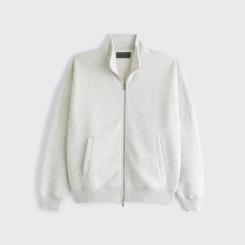 Abercrombie & Fitch Essential Mockneck Full-Zip