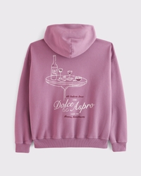 Cocktail Bar Graphic Popover Hoodie