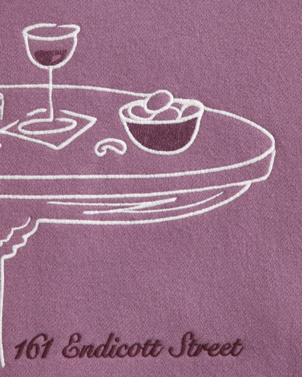 Cocktail Bar Graphic Popover Hoodie