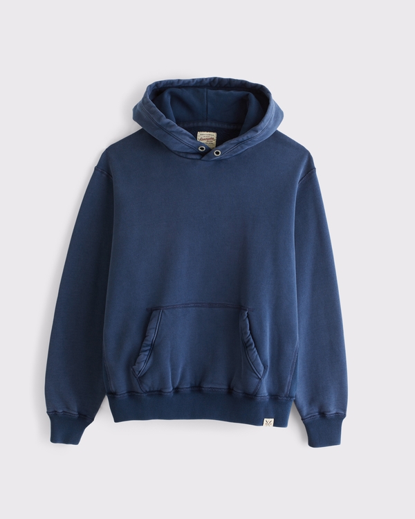 Heritage Heavyweight Popover Hoodie, Deep Navy view 1