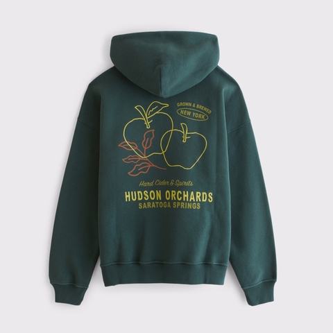 Мужские худи Abercrombie & Fitch Upstate-Inspired Graphic Crew Sweatshirt