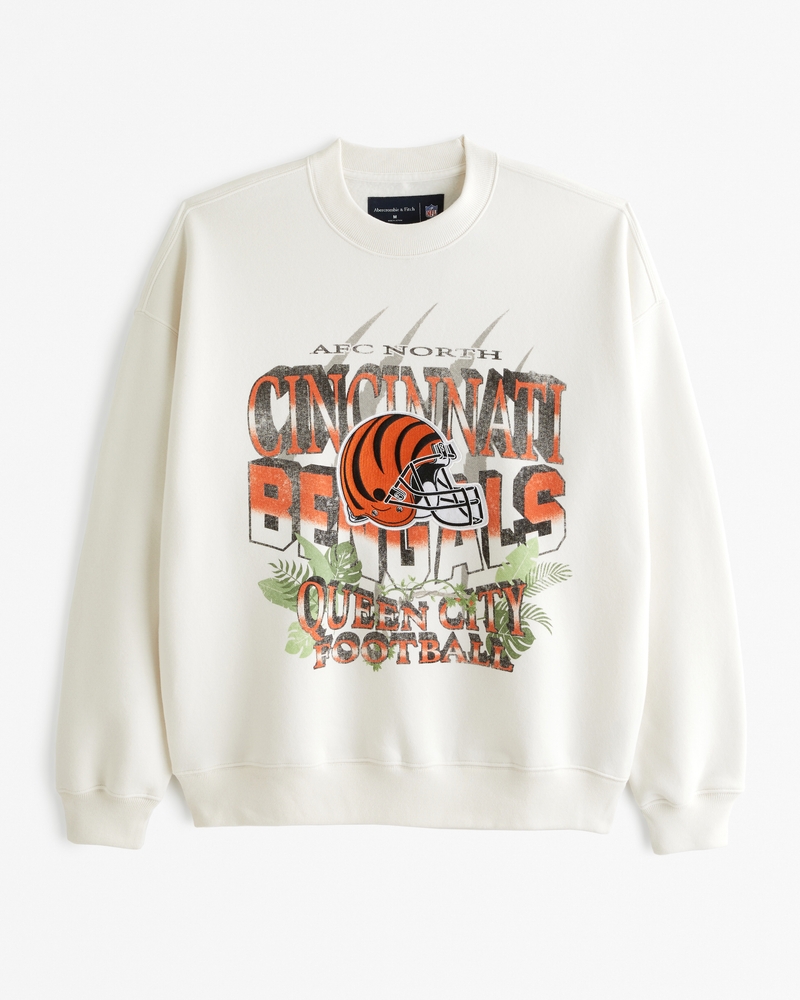 Men's Cincinnati Bengals Graphic Crew Sweatshirt