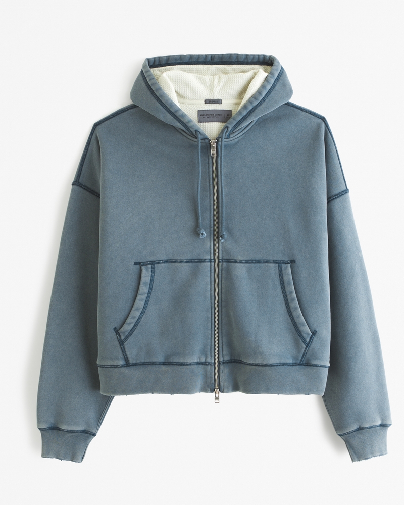 Abercrombie sales cropped hoodie