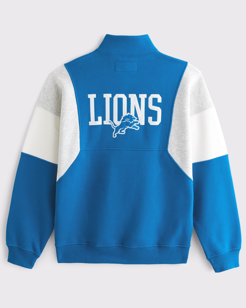 Detroit Lions Graphic Half-Zip Sweatshirt