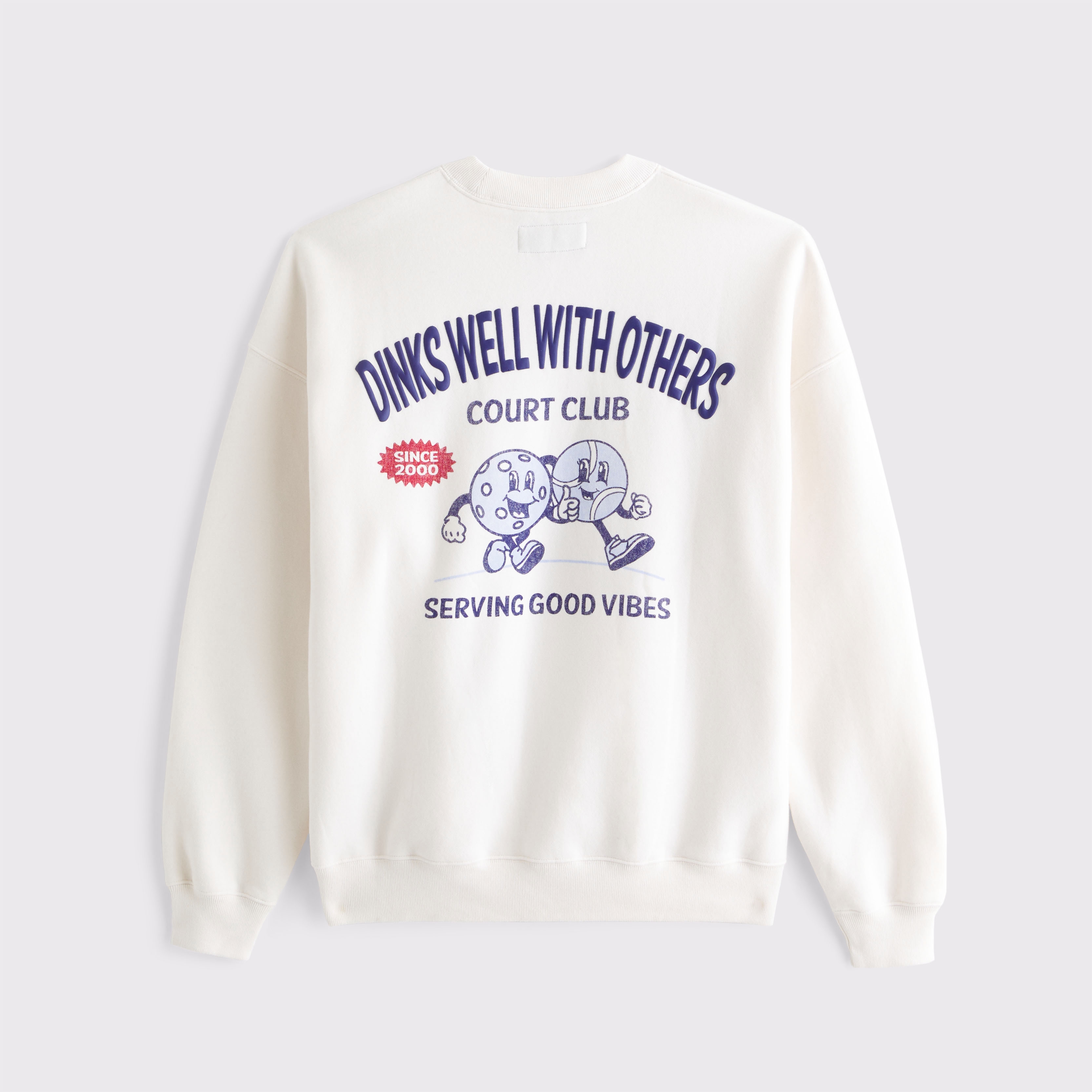 Men's Sporty Graphic Crew Sweatshirt | Men's Clearance
