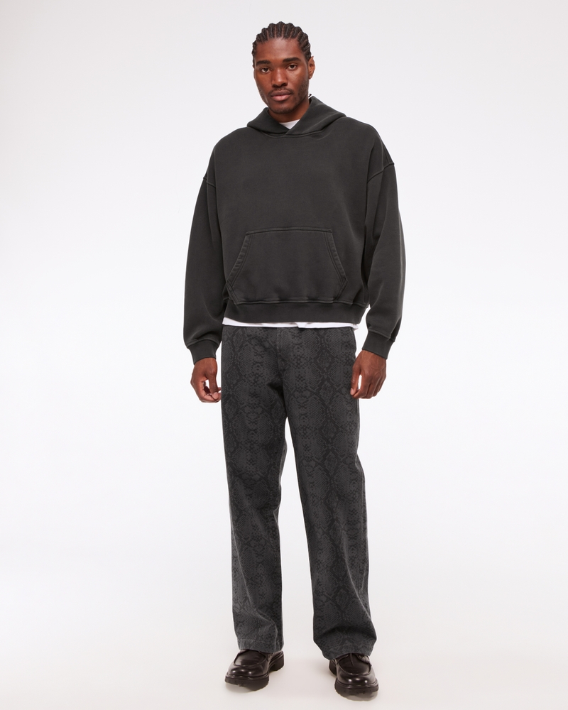 Essential Cropped Popover Hoodie