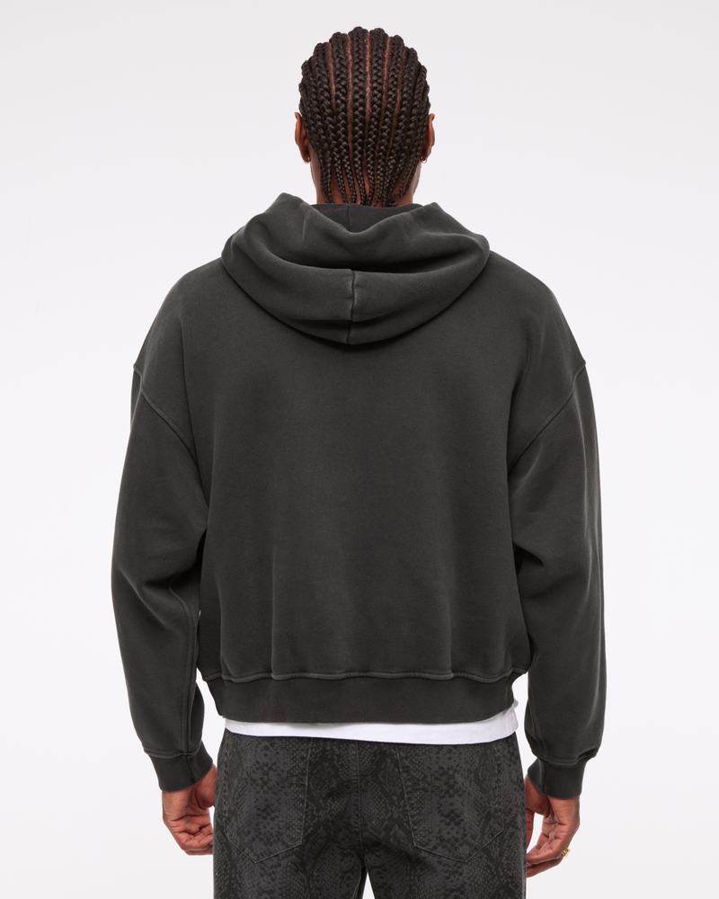 Essential Cropped Popover Hoodie