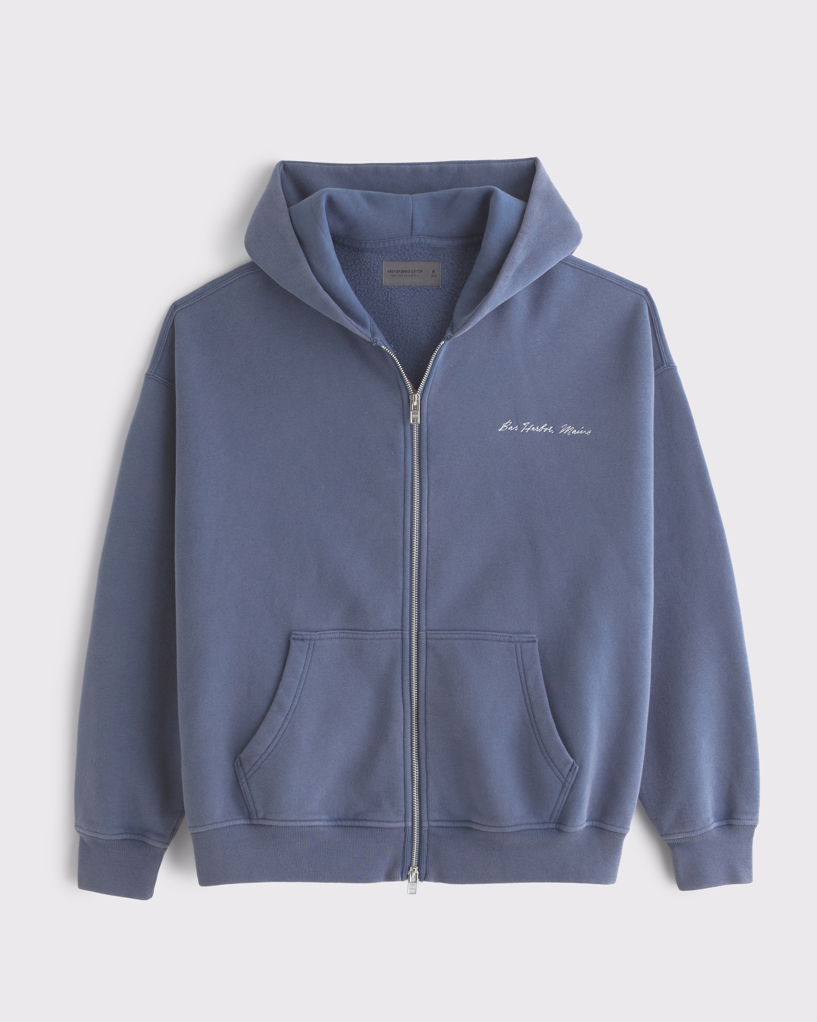 Men's Essential Full-Zip Hoodie Men's Tops