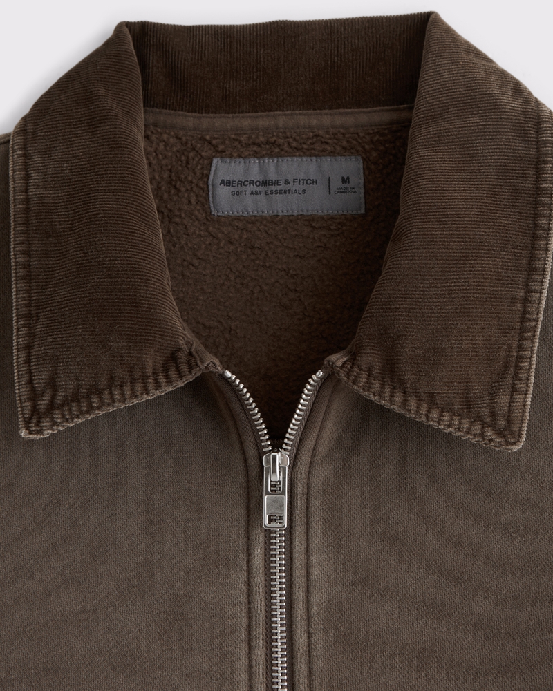 Essential Fold-Down Full-Zip Jacket