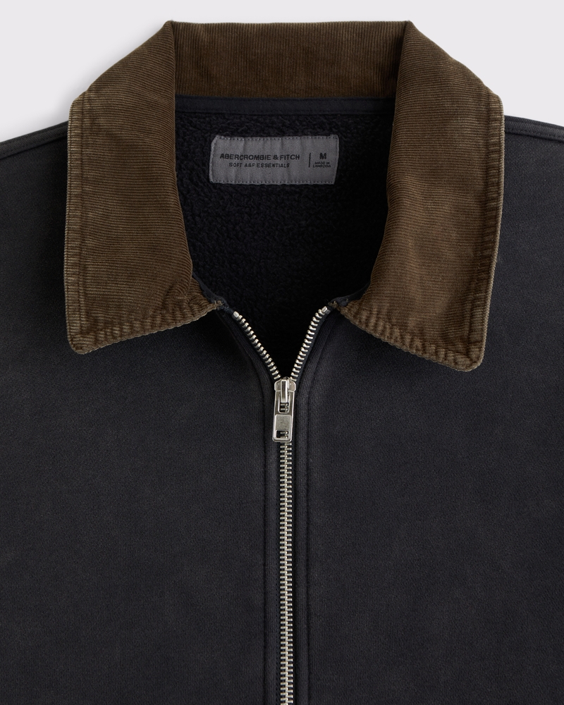 Essential Fold-Down Full-Zip Jacket